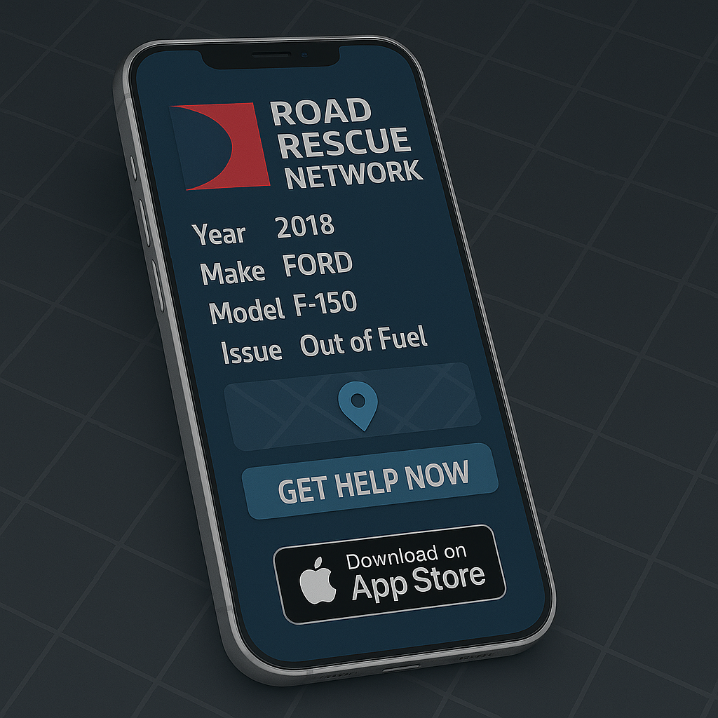 Ford F-150 out of fuel alert