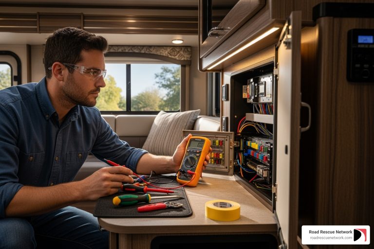 RV electrical repair
