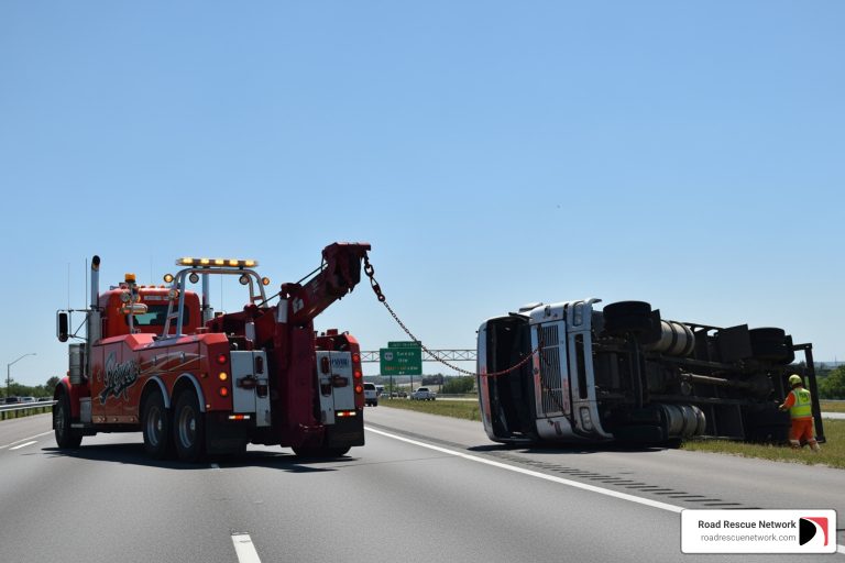 heavy duty towing service