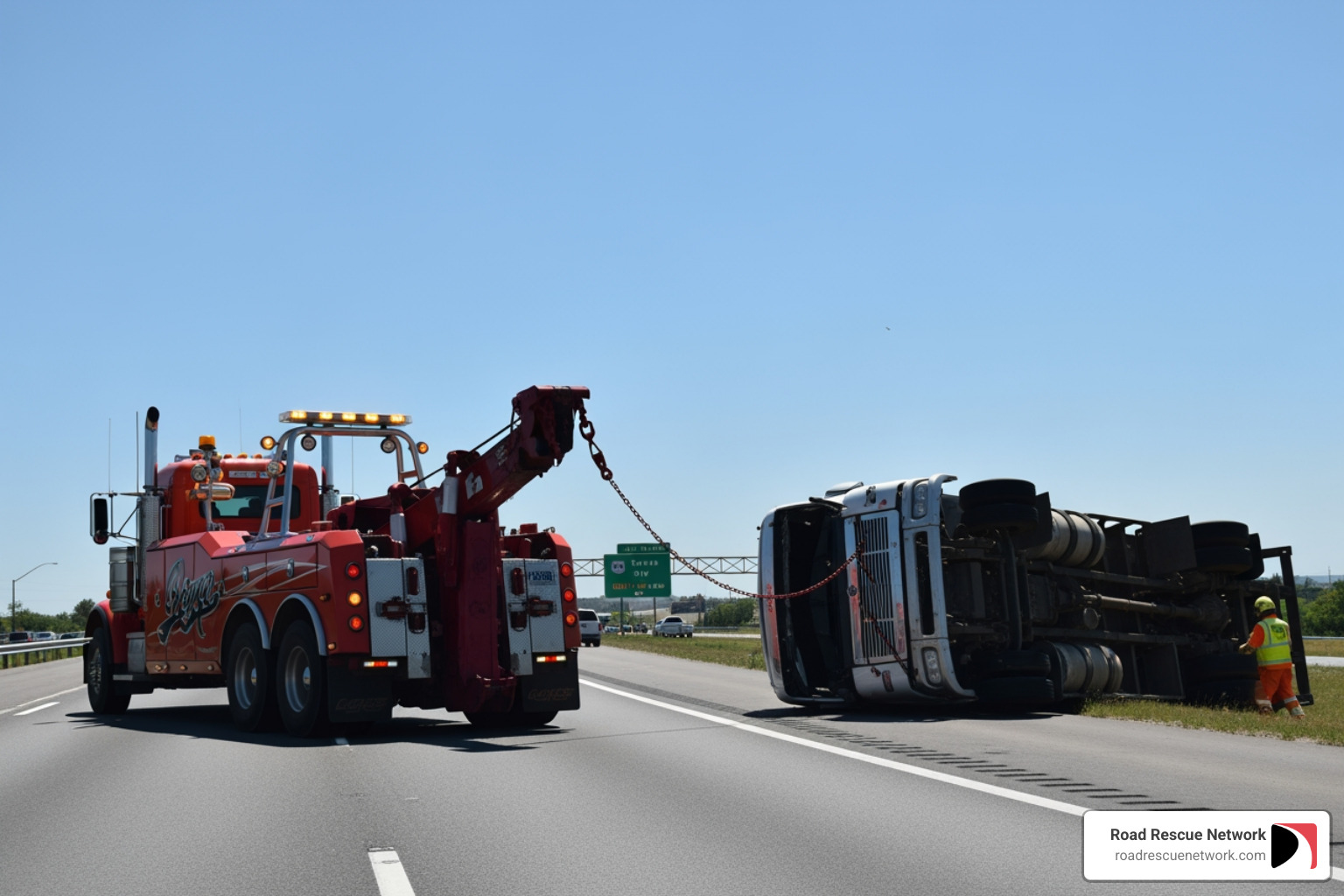 heavy duty towing service