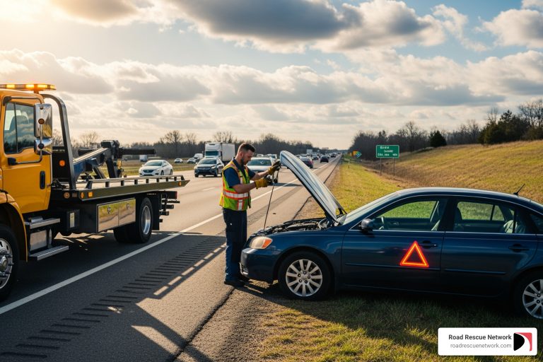 Roadside assistance provider
