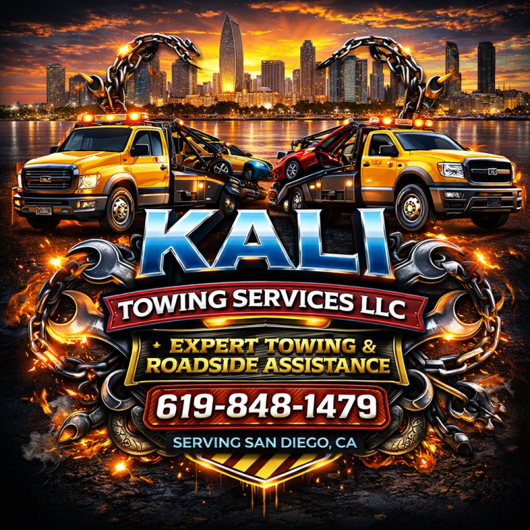 Kali Towing Services at sunset 1 768x768