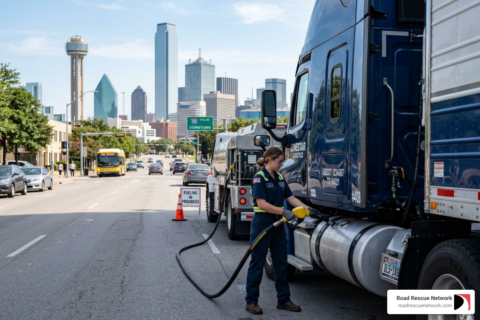 fuel delivery service Dallas