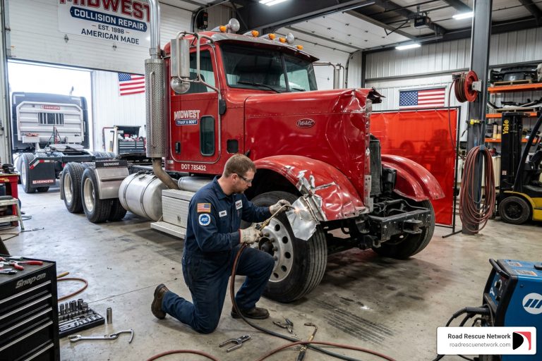 big rig body shop near me