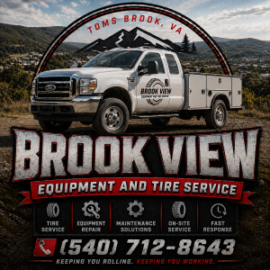 Brook View Equipment and Tire Service logo